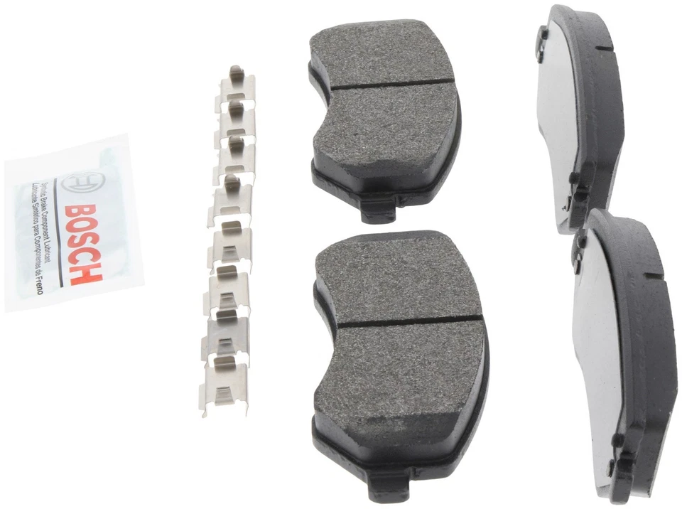 Juego de pastillas de freno de disco delanteras Bosch BE856AH para Dodge Caravan 2004-2004 Foto 3 de 4