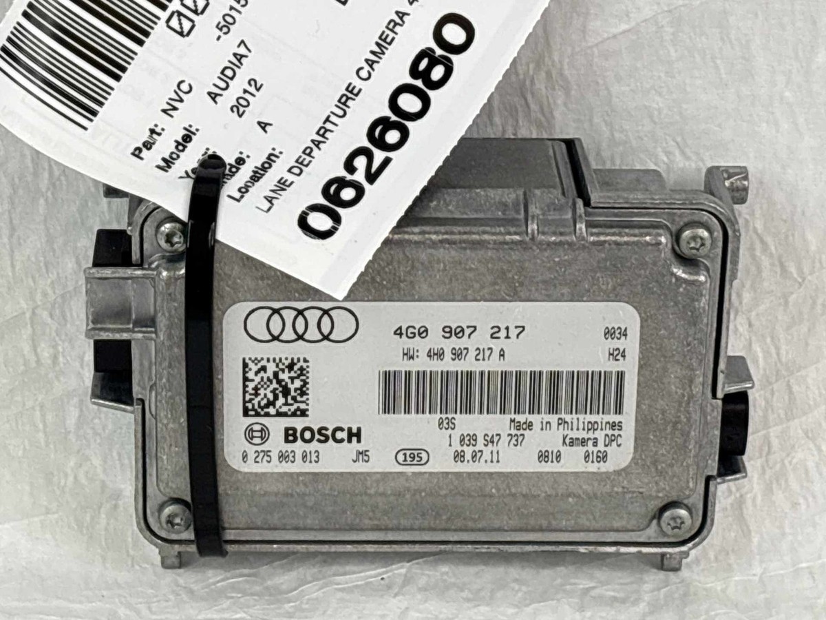 Audi A8 Windshield Lane Assist Front View Camera OEM 4G0907217 for