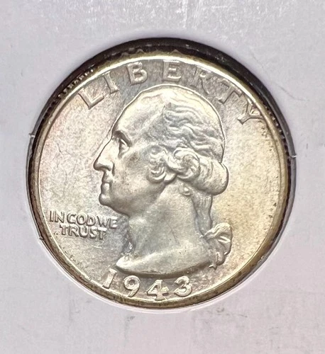 1943 P Washington Quarter CH BU 90% Silver