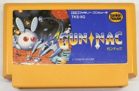 Gun-Nac Tonkin House Nintendo Famicom FC Japanese Version