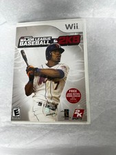 2K Sports - Major League Baseball 2K8 (Nintendo Wii, 2008) Complete and Tested