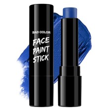 BADCOLOR Blue Face Body Paint Stick Eye Black, Royal Painting