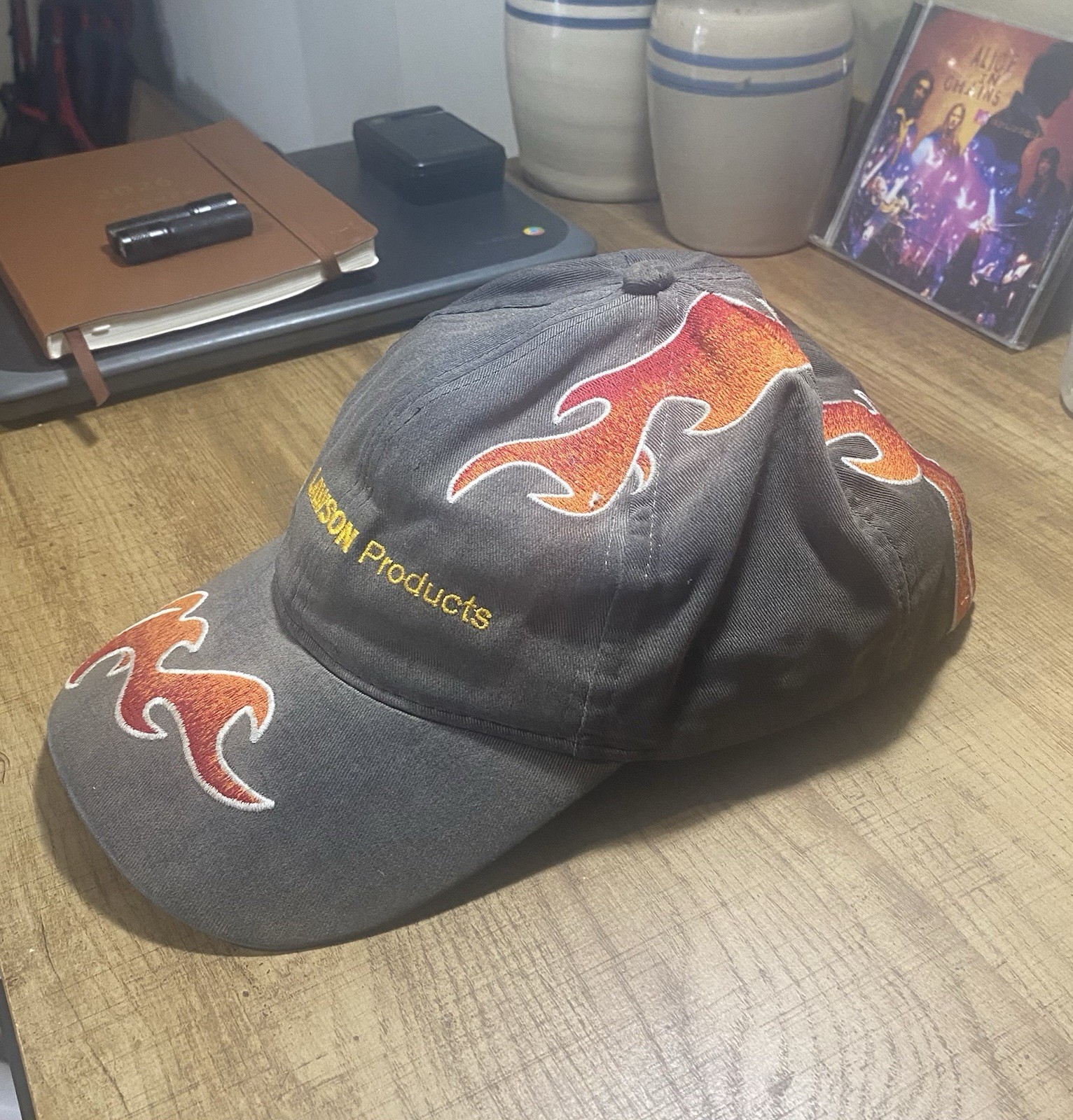 Sunfaded Flames Hat Adjustable - image 2