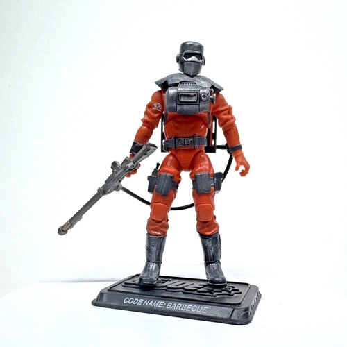 GI Joe Barbecue v4 2008 G.I. Hasbro 25th Anniversary 3.75" Action Figure Loose