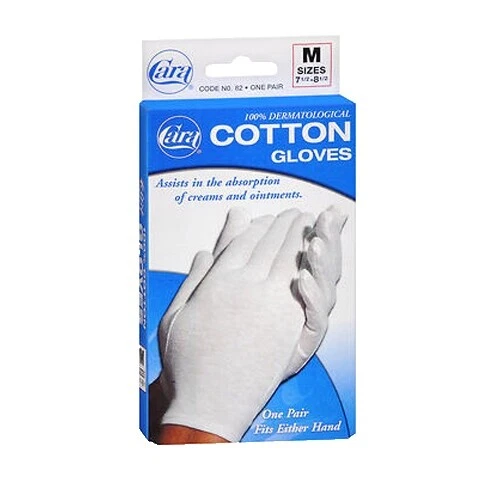 Blanco 100% algodón Guantes y mitones para Mujeres
