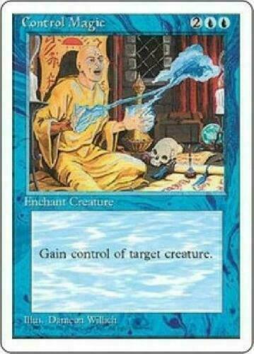 Control Magic Fourth Edition 4th English MTG LP - Picture 1 of 1
