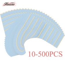10-500pcs Replacement Double Sided Tapes Tabs for Tape in Human Hair Extensions