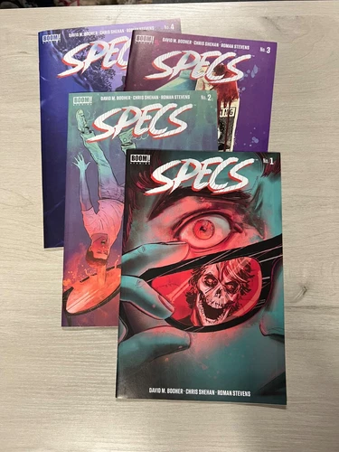 SPECS 1-4! DAVID M. BOOHER/CHRIS SHEEHAN! BOOM! STUDIOS! FULL RUN!