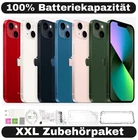 Apple iPhone 13 - 128 256 512 GB - Silber Weiß Rot Grün Schwarz - 100% Batterie