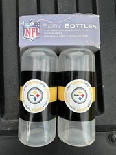 Pittsburgh Steelers Baby Bottles 2 Pack Baby Fanatic