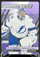 Andrei Vasilevskiy 2022-23 Upper Deck Synergy Cast for Greatness Purple #CG-3