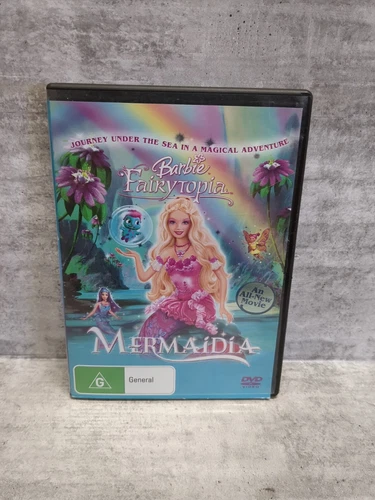 Barbie - Fairytopia - Mermaidia  (DVD, 2005) Region 2,4
