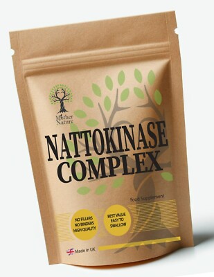 Nattokinase Komplex 6000FU Co Enzym Q10 Vitamin K2 Magnesium Vegane Nahrungsergänzungsmittel