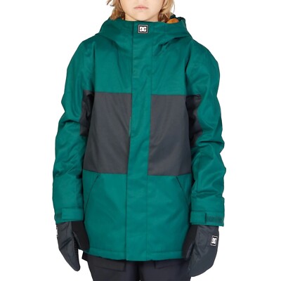 DC Defy Snowboard Jacket, Boys Youth Medium (12), Botanical Garden