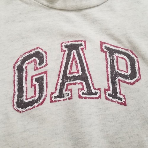 Boys Baby Gap Size 4 Years T-shirt Brown L/S Top Double Sleeve Look - Picture 2 of 6