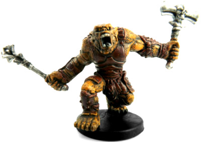 D&D Mini - BUGBEAR GANG LEADER #48 (Unhallowed - VHTF BUGBEAR CHAMPION ...