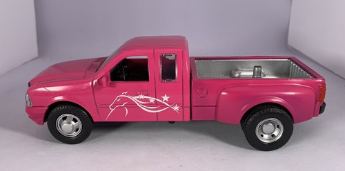 NICE 2004 New Ray 1/27 Country Life Ford F-350 Super Duty Dually Pink - Picture 3 of 11