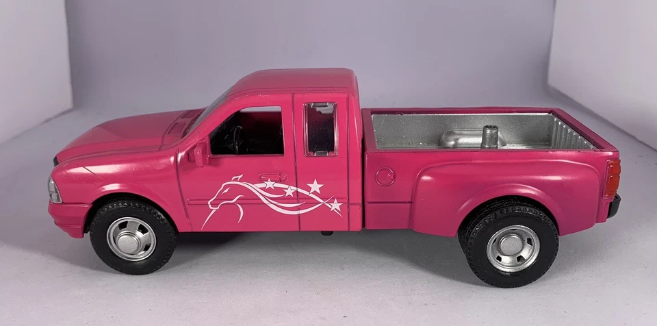 BONITO 2004 nuevo Ray 1/27 Country Life Ford F-350 Super Duty doble rosa Foto 3 de 4