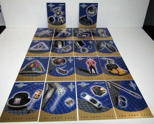 1999 SKYBOX BABYLON 5 PROFILES THE PROP CAGE CHASE SET OF 18 CARDS #PC1-18 - Picture 1 of 1