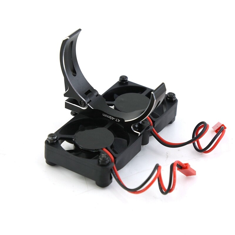 4985 1717 Motor Heat Sink Dual Cooling Fan Heatsink for 1/5 XRT9624 eBay
