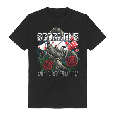 SCORPIONS - Sin City Nights Scorpion - T-Shirt - Größe / Size XXXL - Neu