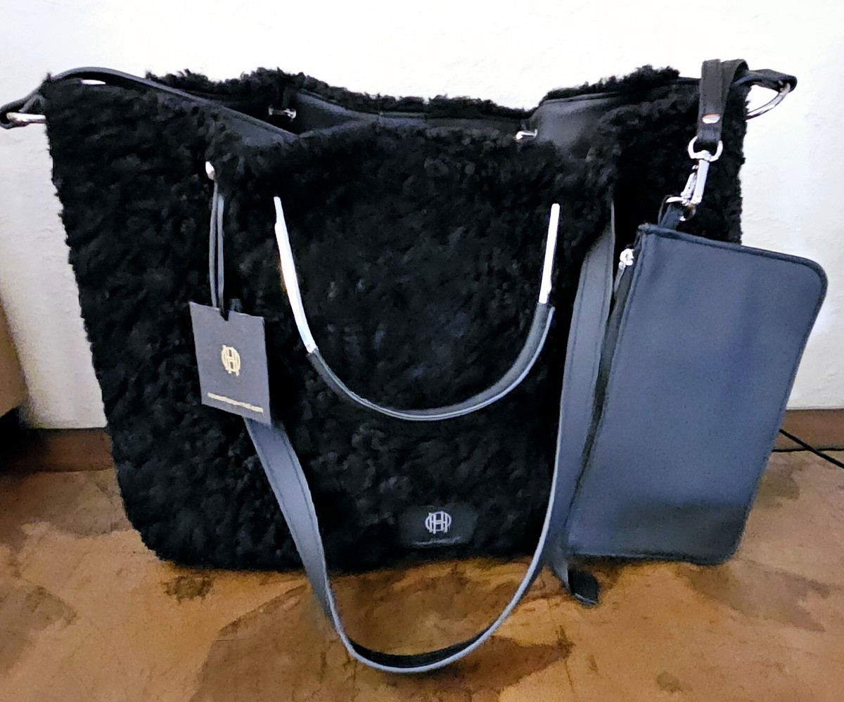 House of Harlow NWT Cream Sherpa Bag MSRP $166 House of Harlow Small Bags & Handbags for Women for sale | eBay main image 3
