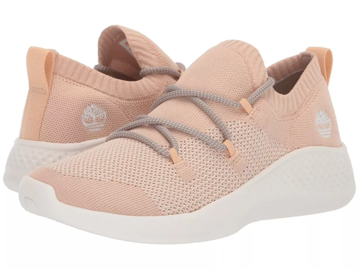 Women s Timberland FLYROAM GO KNIT SNEAKERS TB0A24V5 K39 Multi Sizes Pink
