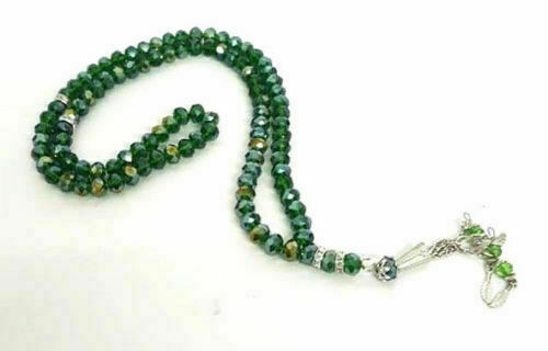 Tasbeeh 99 Crystal Beads Gift For Eid Allah Mohammed SAW Beads for Zikr & Dua - Picture 18 of 39