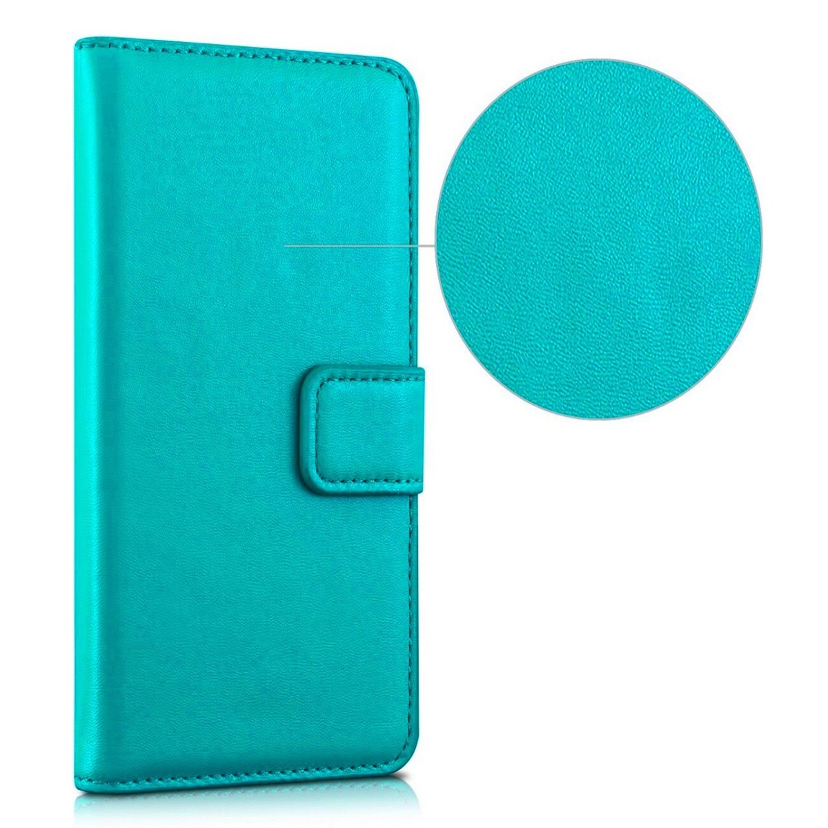 Custodia Portafoglio Per Alcatel 1S (2020) / 3L (2020) - Cover In Eco Pelle Con Flip E Chiusura Magnetica, Porta Carte, Nero - 3