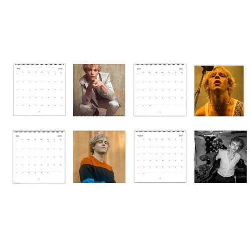 Ross Lynch  2025 Wall Calendar, Perfect Calendar Gift for Ross Lynch  Fans