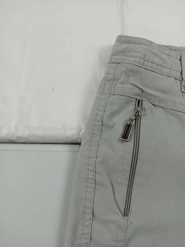 Pantalones de golf Jamie Sadock para mujer talla 6 Capri cargo cremalleras logotipo Foto 3 de 4