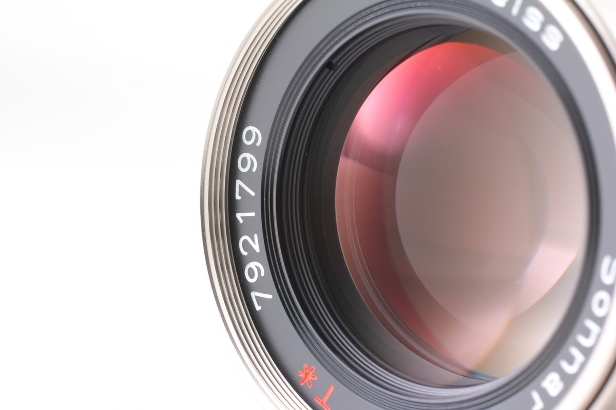 TOP MINT BOXED] CONTAX Carl Zeiss Sonnar T* 90mm F2.8 Lens For G1