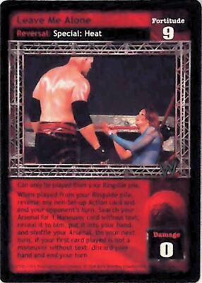 Raw Deal CCG Leave Me Alone - Vengeance