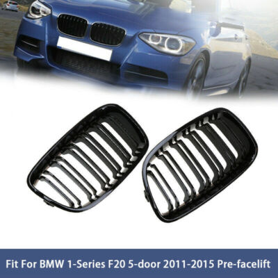 FOR BMW F20 118i M135i 120i 125i 10~16 Facelift Front Hood Kidney Grille Grill