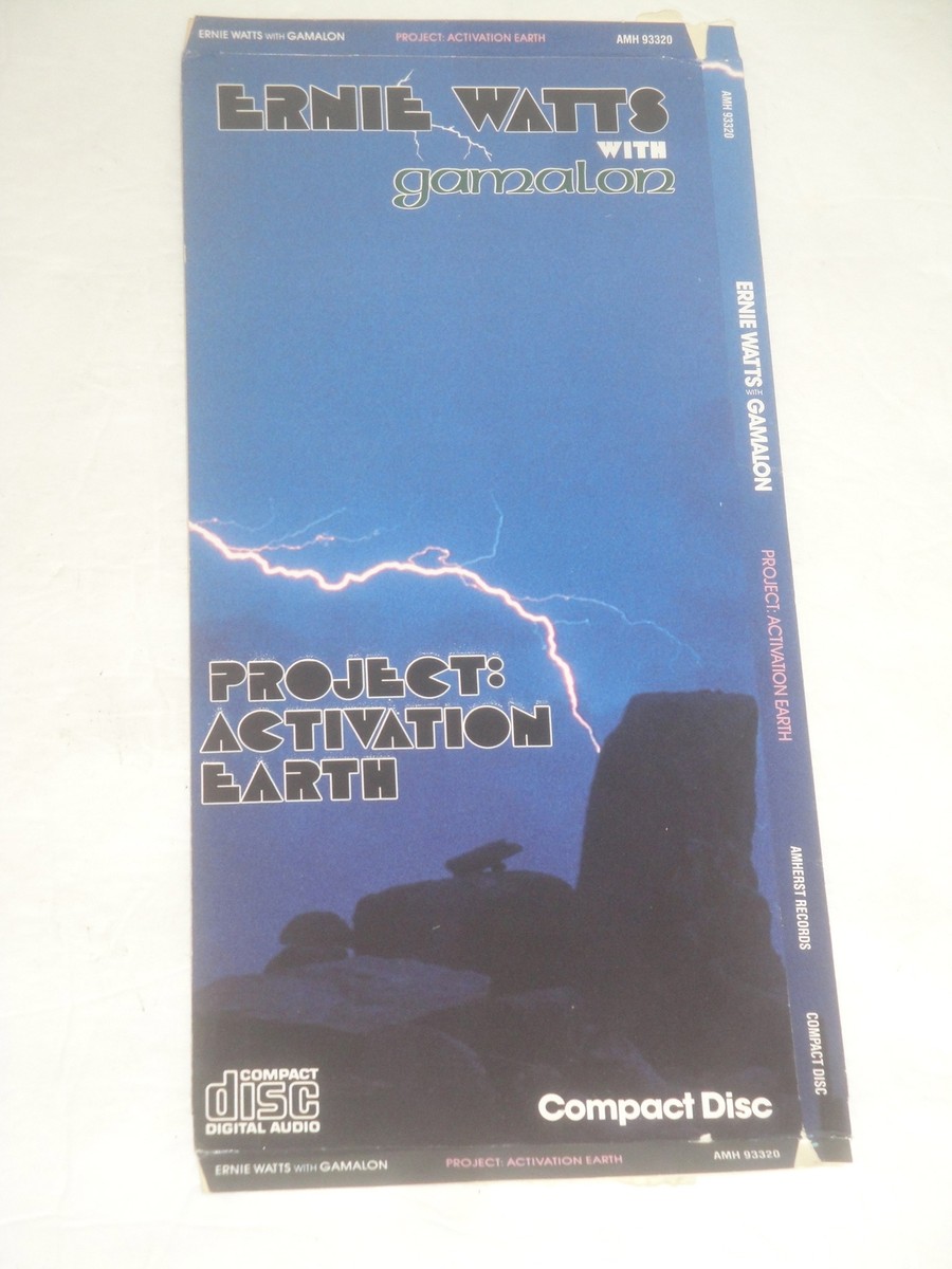 洋楽 Project: Activation Earth Watts/Gamalon GAMALON ERNIE WATTS PROJECT ACTIVATION EARTH CD LONGBOX