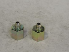 AEROQUIP 2022-8-6S 1/2" FNPT Solidx3/8" MJIC Solid Adapter,Zinc Plated Steel,2pc