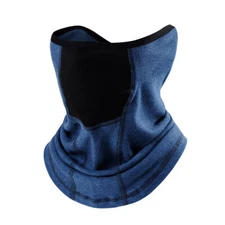 Winter Fleece Neck Gaiter Half Face Mask Balaclava Ski Scarf Headwear Face Cover