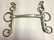 Never Rust England 5" Shank Pelham Bit Stainless Horse Bit - 5" Mouth