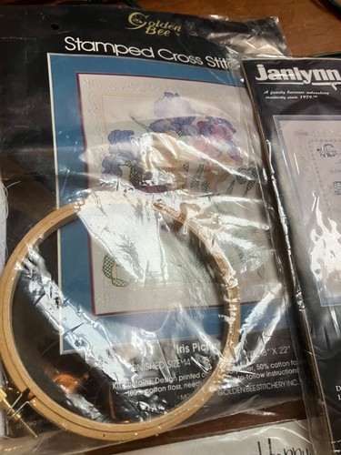 Neue Kreuzstich-Sets Menge 14 neue Dimensionen Janlynn Golden Bee Vogart Laune - Bild 12 von 15