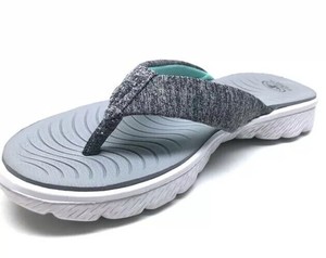 athletic works women's memory foam thong sandal