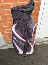 ✅Motocaddy Lite Series Golf Cart Bag 14 Way Divider Trolley Black rain cover inc