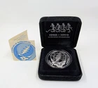 1965-1995 Grateful Dead 1 oz Silver Round- Liquid Blue Box/COA