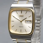 1993 [N MINT] Vintage SEIKO Majesta 9533-501A 31mm Gold  Day/Date QZ Men's Watch