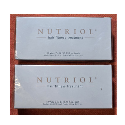 Nu Skin Nutriol Leave-in Hair Fitness Treatment Set Of Two 12 Vials 7mL Each
