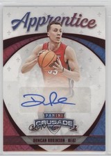 2021-22 Panini Chronicles Apprentice Signatures Red Duncan Robinson Auto 1l2