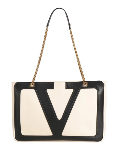 Valentino Garavani - Women - Leather Tote - Cream