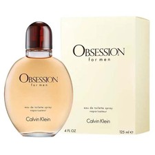 Obsession by Calvin Klein Eau de Toilette Spray for Men 4 oz