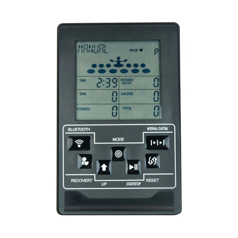 Exercise Equipment Monitor Plastic Real Time Data Tracking for Fitness Bikes