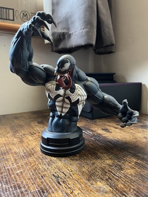 2012 Gentle Giant Marvel Venom Mini Bust 1/6 Scale DAMAGE READ DESCRIPTION