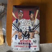 2026 Topps Series 1 Baseball Hobby Box On Hand